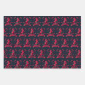 Verziertes GRYFFINDOR™-Wappen Geschenkpapier Set (Vorderseite 3)