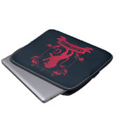 Verziertes GRYFFINDOR™-Wappen Laptopschutzhülle (Vorne Knopf)