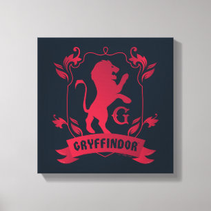 Verziertes GRYFFINDOR™-Wappen Leinwanddruck