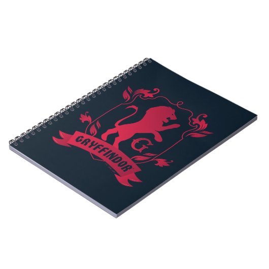 Verziertes GRYFFINDOR™-Wappen Notizblock (Linke Seite)
