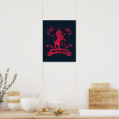 Verziertes GRYFFINDOR™-Wappen Poster (Küche)