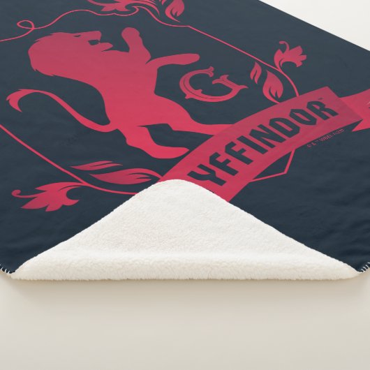 Verziertes GRYFFINDOR™-Wappen Sherpadecke (3/4)