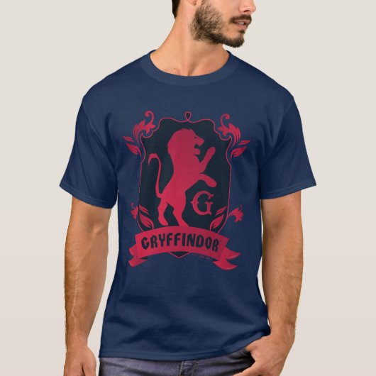 Verziertes GRYFFINDOR™-Wappen T-Shirt (Vorderseite)