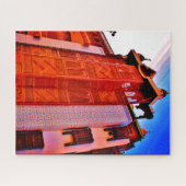 Verziertes Haus Puzzle (Horizontal)