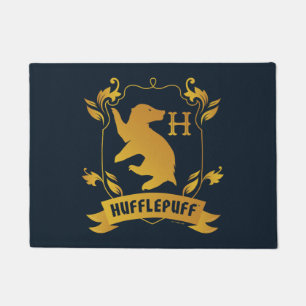 Verziertes HUFFLEPUFF™-Wappen Fußmatte