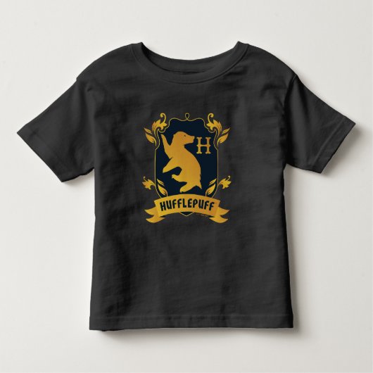 Verziertes HUFFLEPUFF™-Wappen Kleinkind T-shirt (Vorderseite)