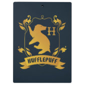 Verziertes HUFFLEPUFF™-Wappen Klemmbrett (Rückseite)