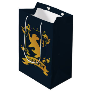 Verziertes HUFFLEPUFF™-Wappen Mittlere Geschenktüte