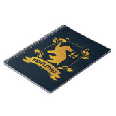 Verziertes HUFFLEPUFF™-Wappen Notizblock (Linke Seite)