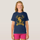 Verziertes HUFFLEPUFF™-Wappen T-Shirt (Vorne ganz)