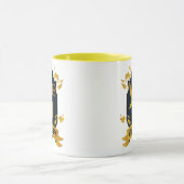 Verziertes HUFFLEPUFF™-Wappen Tasse (Zentrum)