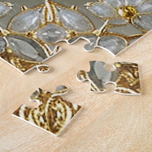 Verziertes Jigsaw Puzzle (Seite)