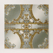 Verziertes Jigsaw Puzzle (Vertikal)