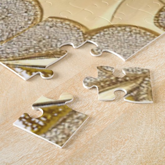 Verziertes Jigsaw Puzzle (Seite)