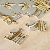 Verziertes Jigsaw-Puzzle Puzzle (Seite)