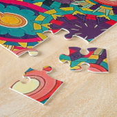 Verziertes Kaleidoskop Mandala Muster Puzzle (Seite)