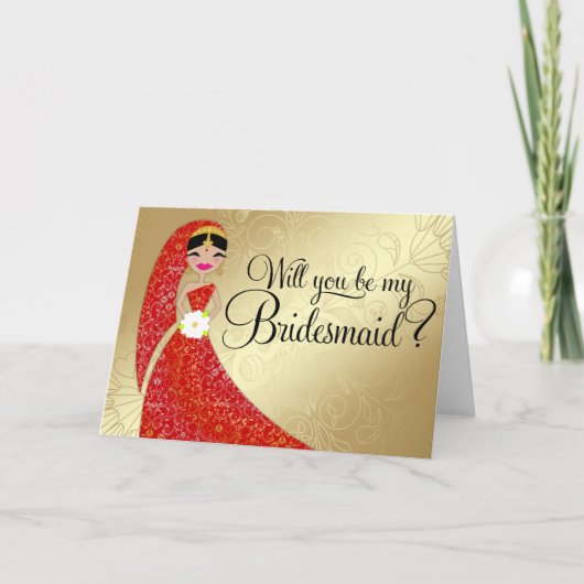 Verziertes KleidUpdo des Hennastrauch-311 Einladung (Vorderseite)