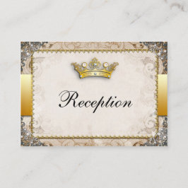 Verziertes Märchenbuch Hochzeitsempfang Begleitkarte