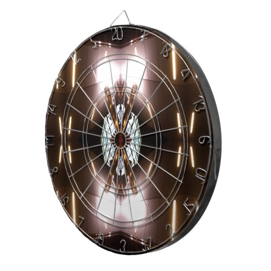 Verziertes Metallica - städtischer Futurism Dartscheibe (Vorderseite rechts)