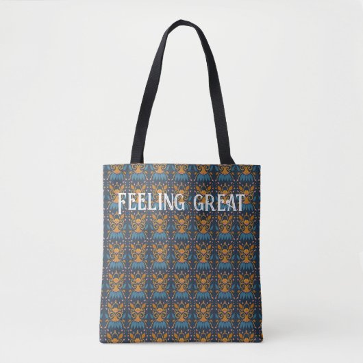 Verziertes Muster Mittelalterliche Tasche personal (Vorderseite)