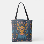 Verziertes Muster Mittelalterliche Tasche personal (Rückseite)