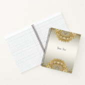 Verziertes Notebook Notizblock (Innenseite)