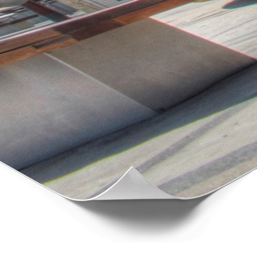 Verziertes Outdoor-Karussell Poster (Ecke)