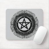 Verziertes Pentagramm Mousepad (Mit Mouse)