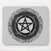 Verziertes Pentagramm Mousepad (Vorne)