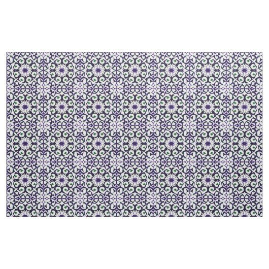 Verziertes symmetrisches Muster Stoff (Fat Quarter (45,7 x 55,9 cm))