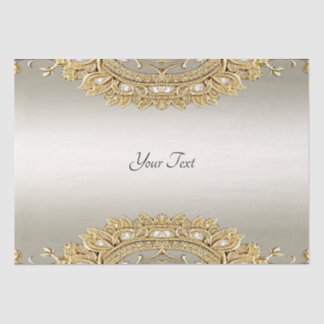 Verziertes Tissue Paper Seidenpapier