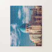 Verziertes Usbekistan Moschee Außen Jigsaw Puzzle (Vertikal)