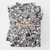 Verziertes Viktorianisches Schminkpapier Geschenkpapier Set (Beispiel)