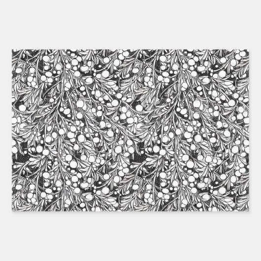 Verziertes Viktorianisches Schminkpapier Geschenkpapier Set (Vorderseite)