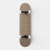 Verziertes Weihnachtsmuster Skateboard (Vorderseite)