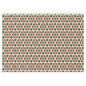 Verziertes Weihnachtsmuster Tischdecke (Vorderseite (Horizontal))