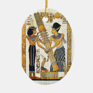 Verzierung alten Ägyptens 1 Keramikornament