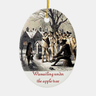 Verzierung Apples Wassail Keramikornament