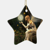 Verzierung Ball des feenhaften Lichtes Weihnachts Keramik Ornament (Rechts)