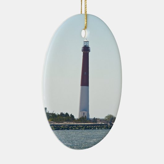 Verzierung Barnegat Leuchtturm-(alter Krach) LBI Keramik Ornament (Rechts)