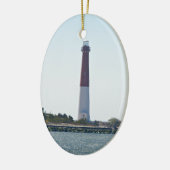 Verzierung Barnegat Leuchtturm-(alter Krach) LBI Keramik Ornament (Links)