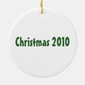 Verzierung-Bergsnowscene Keramik Ornament (Hinten)