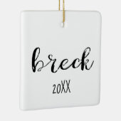 Verzierung Breckenridges, Colorado Keramikornament (Rechts)