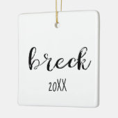 Verzierung Breckenridges, Colorado Keramikornament (Links)