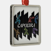 Verzierung capoeira Kampfkünste Silbernes Ornament (Rechts)