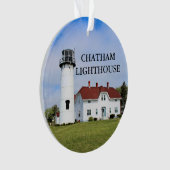 Verzierung Chatham Leuchtturm-Cape Cods Ornament (Vorderseite)