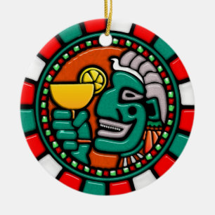 Verzierung Cinco Des Mayo Keramik Ornament