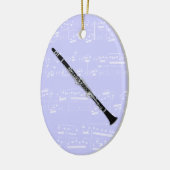 Verzierung - Clarinet - wählen Sie Ihre Farbe aus Keramikornament (Links)