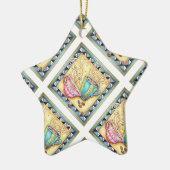 VERZIERUNG - COOLE BOHNEN! KAFFEE-KUNST KERAMIK ORNAMENT (Links)