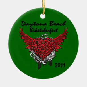 Verzierung Daytona Beach Biktoberfest 2011 Keramikornament